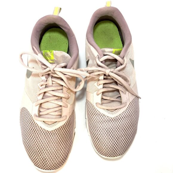 Nike Womens Training Shoes Size 10 Mesh Pink & Gray Lightweight Athletic Sneaker - Picture 3 of 7
